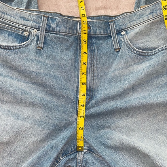 Madewell distressed superwide - leg Jean size 33P/L30/1/2 - Picture 12 of 14